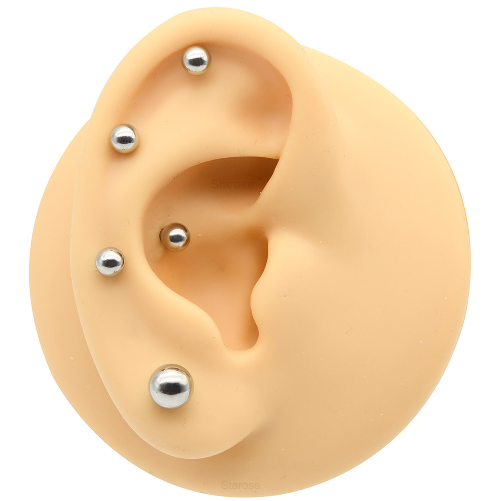 1Pc 12G-00G Rvs Rechte Barbell - Body Jewelry Gauges recensie en prijs