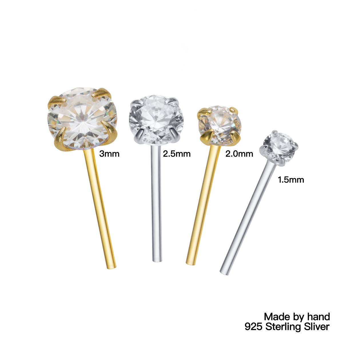 neuspiercing zilver 925 lichaa - Body Jewelry Indian recensie en prijs