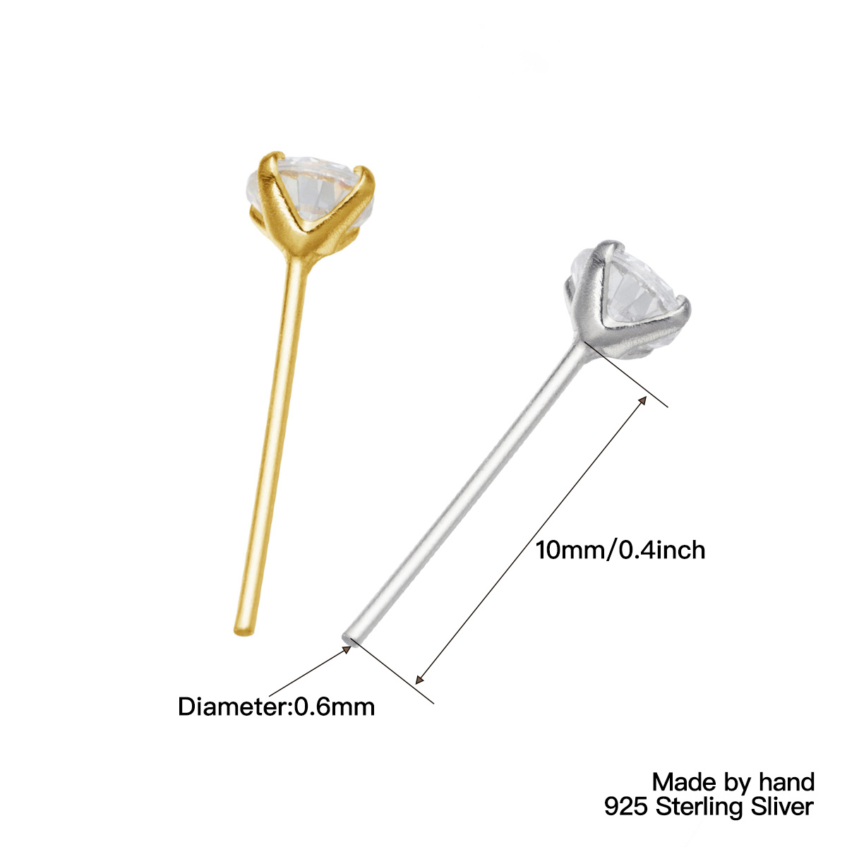 neuspiercing zilver 925 lichaa - Body Jewelry Indian recensie en prijs