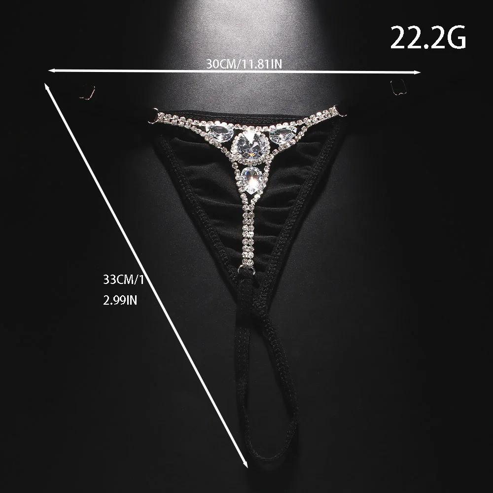 Sexy Ronde Strass String Verst - Body Jewelry Rhinestone recensie en prijs