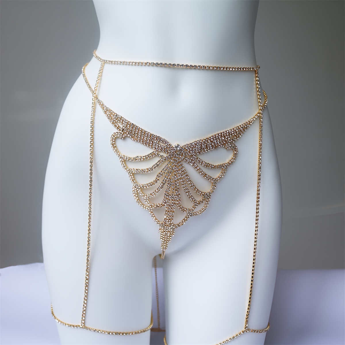 Meerlaagse Strass Sprankelende - Body Jewelry Rhinestone recensie en prijs