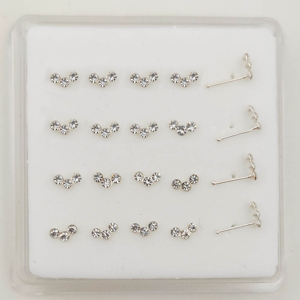 925 Sterling Zilver Crystal Ne - Body Jewelry Indian recensie en prijs