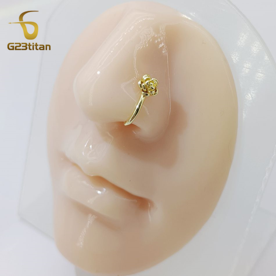 1pc Crystal Koper Rose Neus Cl - Body Jewelry And Earrings recensie en prijs