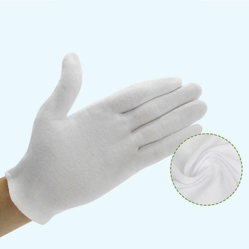 24 STKS Witte Handschoenen 12  - Body Jewelry Websites recensie en prijs
