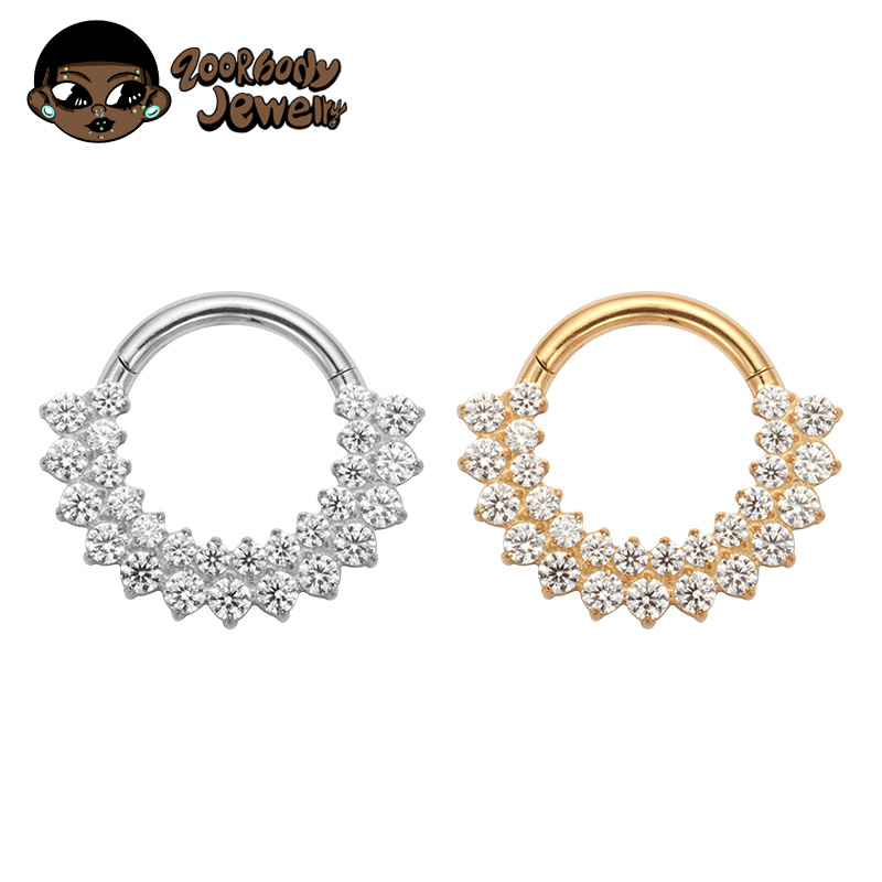 ASTM F136 Titanium Clicker Sep - Zoor Body Jewelry recensie en prijs