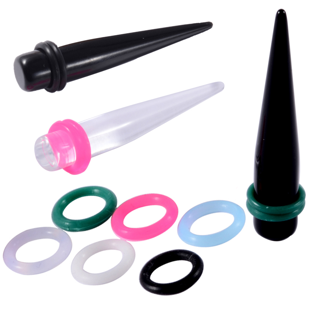 20 Stuks 1Mm-22Mm Rubber Oor T - Body Jewelry Gauges recensie en prijs