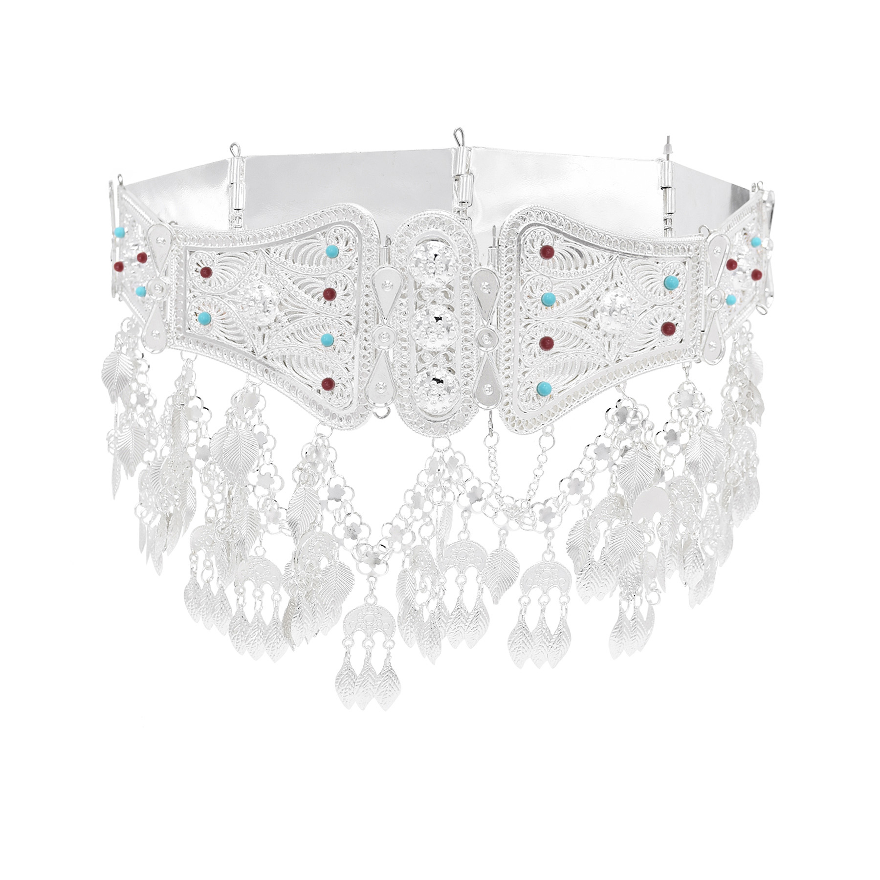 Verzilverd Marokkaanse Caftan  - Body Jewelry Indian recensie en prijs