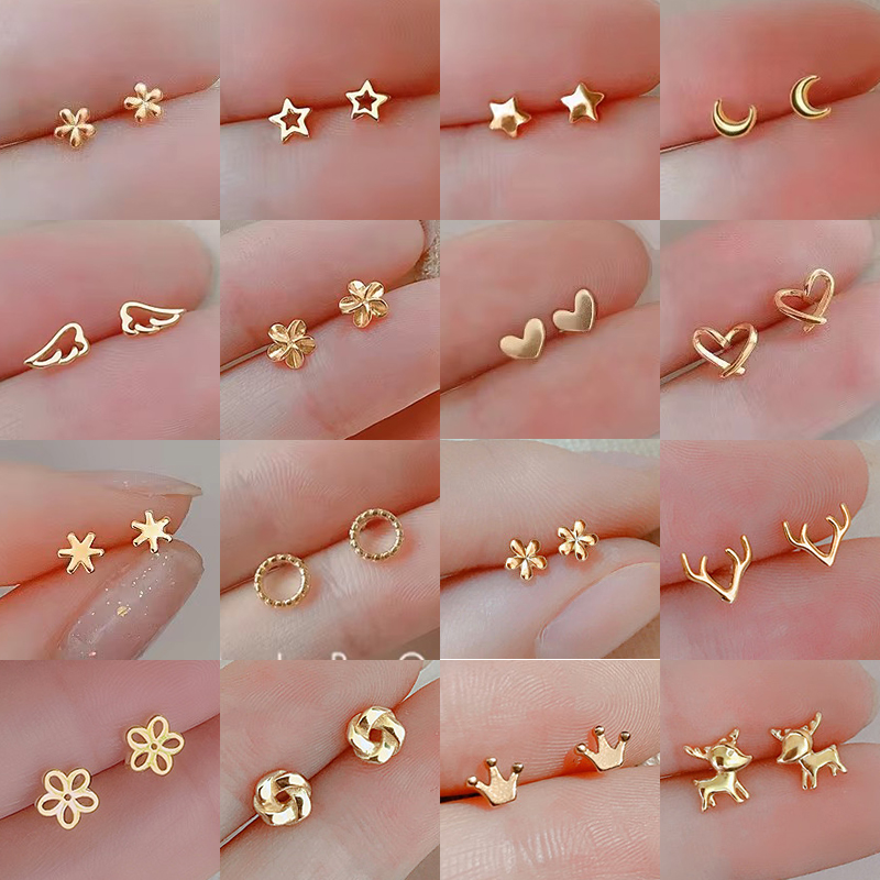 925 zilveren naalden gouden kl - Body Jewelry Hypoallergenic recensie en prijs