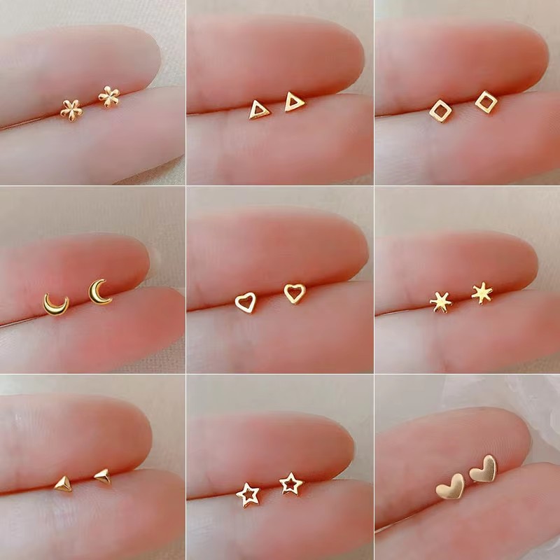 925 zilveren naalden gouden kl - Body Jewelry Hypoallergenic recensie en prijs