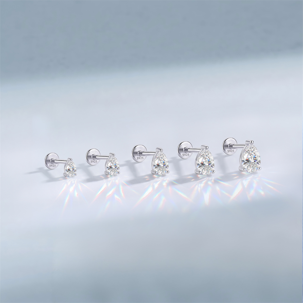 KOJ 1PC 925 Sterling Zilver Kl - Body Jewelry Hypoallergenic recensie en prijs