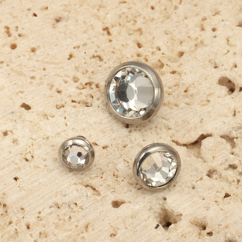 1PCS ASTM F136 Titanium Bezel  - Zoor Body Jewelry recensie en prijs