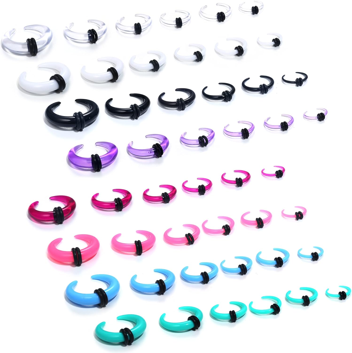 Florideco 4G-14G Acryl Septum  - Body Jewelry Gauges recensie en prijs