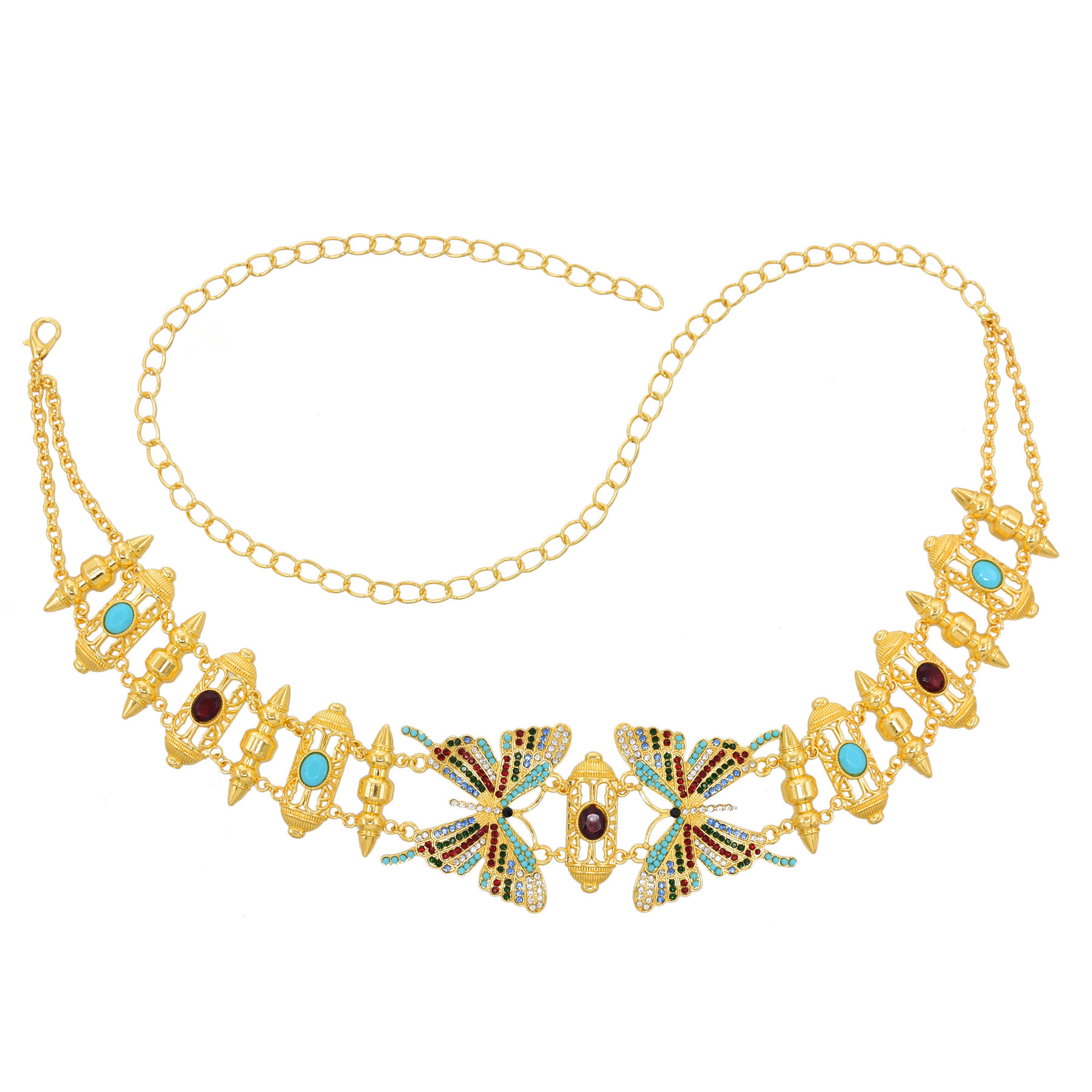 Mode Vlinder Taille Buikkettin - Body Jewelry Indian recensie en prijs